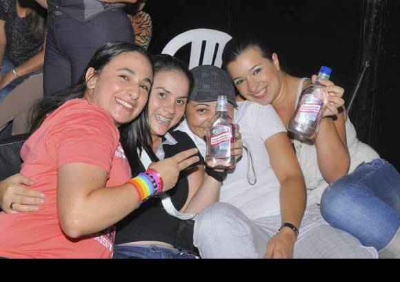 FLA - Yuliana Posada, María Restrepo, Sandra Parra y Carol Restrepo en el Pabellón de los Anfitriones, el 2 de agosto.