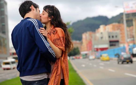 Cedric y Sonia en Bogotá. 