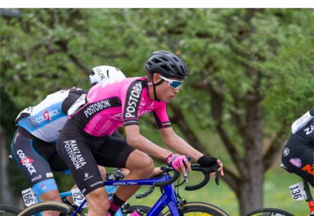 Juan José Amador, ciclista colombiano. FOTO ARCHIVO MANZANA POSTOBÓN