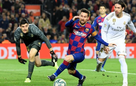 Messi y Barcelona se coronarían campeones en España si se hace por decreto. FOTO: AFP