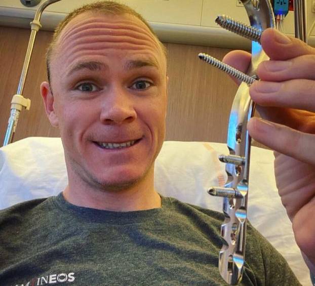 Un año del escalofriante accidente de Froome antes del Tour