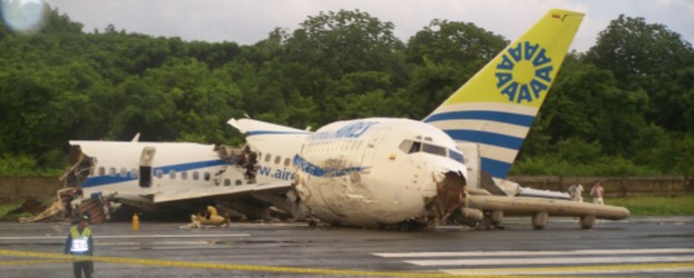 Archivo | El avión se accidentó a la 1:49 a.m. de ese 16 de agosto.