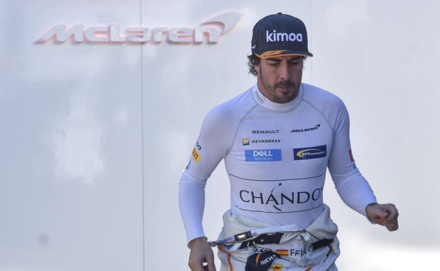 Fernando Alonso no ve la hora que inicie la temporada de la Fórmula 1. Abre con el GP de Australia. FOTO cortesía McLaren 