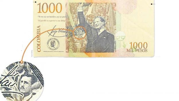 $!Fidel Castro en el billete de 1.000 pesos en Colombia