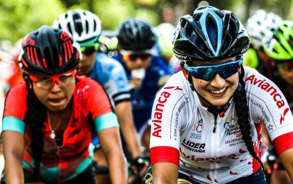 Katherin Montoya, una de las figuras en la Vuelta a Antioquia femenina. FOTO FEDECICLISMO