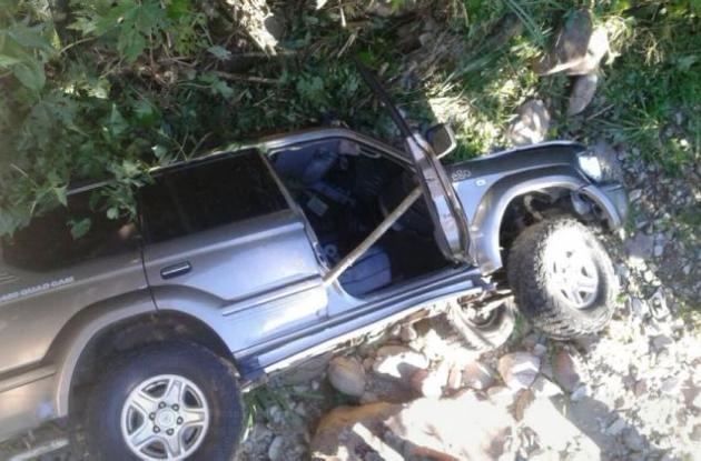 Imagen de la camioneta accidentada. Foto: Cortesía.