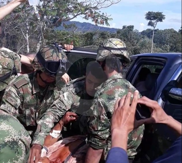 En el Bajo Cauca, Ejército usa helicóptero para evacuar a campesino herido en atraco 
