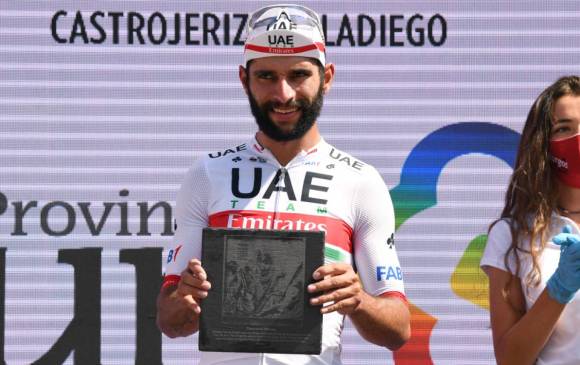 Fernando Gaviria se consolida como el mejor velocista del momento. En Burgos volvió al triunfo, en lo suyo (el remate) luego de cinco meses sin competir. FOTO Getty