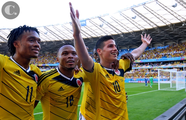 Juan Antonio S&#225;nchez, enviado especial a Brasil - Colombia derrot&#243; 3 - 0 a Grecia en la que se considera la mejor actuaci&#243;n de la Selecci&#243;n Nacional en un Mundial.