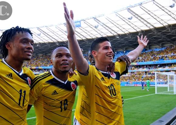 Juan Antonio S&#225;nchez, enviado especial a Brasil - Colombia derrot&#243; 3 - 0 a Grecia en la que se considera la mejor actuaci&#243;n de la Selecci&#243;n Nacional en un Mundial.