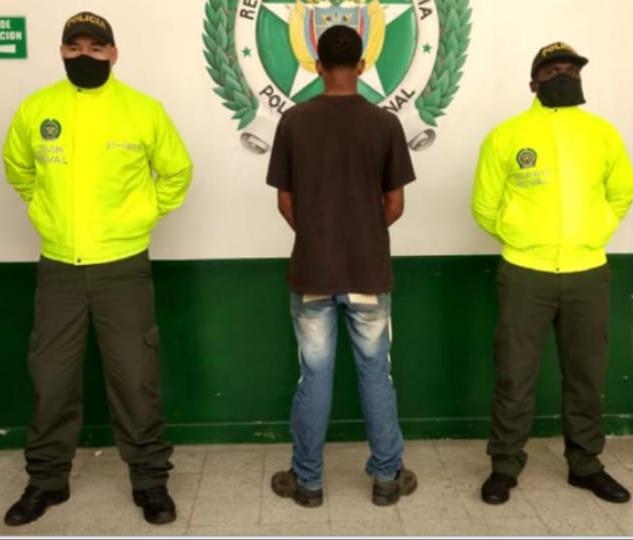 Según la Policía, el presunto responsable, hasta el momento, no registraba antecedentes criminales. FOTO Cortesía Policía