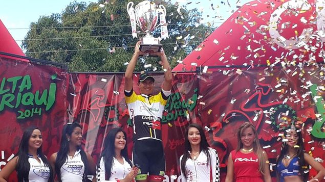 El tolimense Robigzon Oyola ganó en Chiriquí. FOTO cortesía RPC