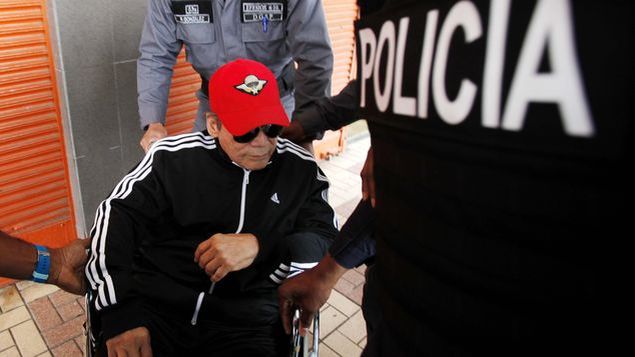 Noriega tiene programada para el próximo 15 de febrero una operación para extirparle un tumor cerebral benigno. FOTO EFE