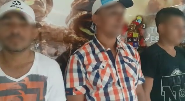  Durante los operativos fueron incautadas dos pistolas calibre 9 mm, dos proveedores, dos granadas de fragmentación, cinco celulares y un radio de comunicación. FOTO COLPRENSA