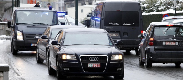 Presidente de Chipre, Nicos Anastasiades llega al edificio del Consejo Europeo en Bruselas. Foto Reuters