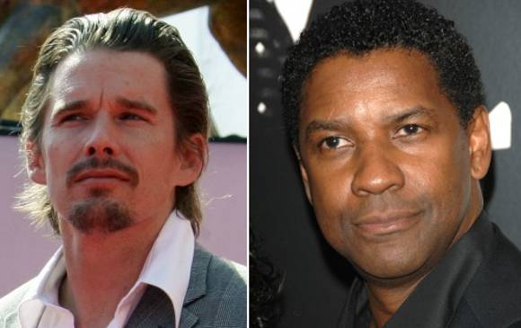 Ethan Hawke y Denzel Washington volverán a ser pareja cinematográfica. FOTO Archivo