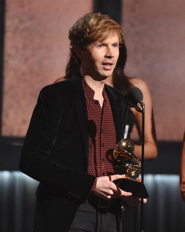 Beck ganó en total 3 premios. FOTO AP