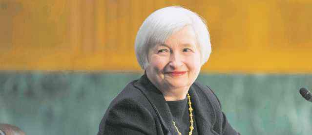 Yellen, la mujer detrás de la política monetaria de E.U | La doctora en economía Janet Yellen, asume formalmente desde hoy como directora de la Reserva Federal (FED), que dicta la pauta en política monetaria para Estados Unidos que repercute, particularmente, en los mercados emergentes como Colombia. FOTO REUTERS