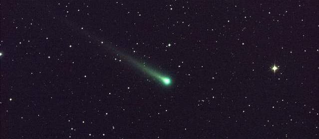 La Nasa ha seguido el paso del cometa Ison, aquí el 8 de noviembre de este año cuando se encontraba a 97 millones de millas de la tierra. AP y Nasa