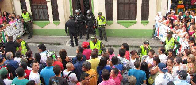 En Caldas intentaron quemar los juzgados