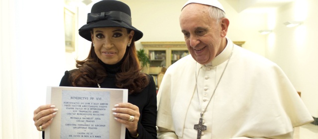 Papa Francisco se reunió con Presidenta argentina