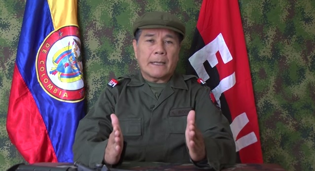 Nicolás Rodríguez Bautista, alias “Gabino”, máximo comandante del ELN. 