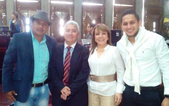 Esta es la nueva mesa directiva de la Asamblea de Antioquia. FOTO CORTESÍA ASAMBLEA