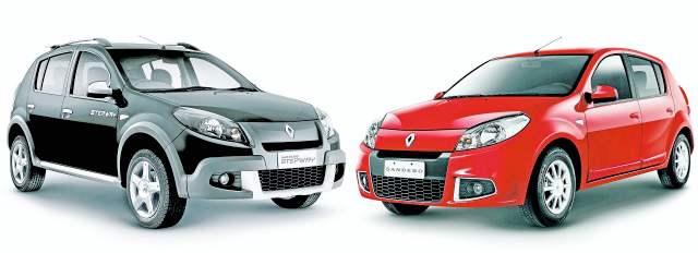 Renault Sandero y Stepway muestran su nueva cara | Renault tuvo en 2011 el 43% del mercado de vehículos tipo hatchaback. FOTO CORTESÍA