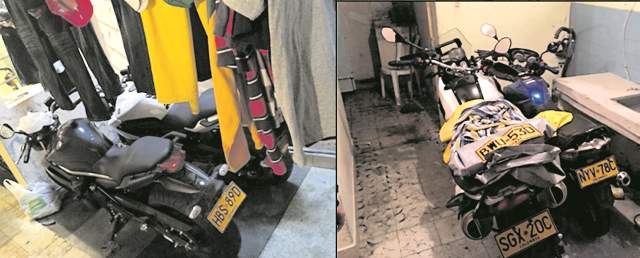 Desmantelan desguazadero de motos en el barrio La Granja |