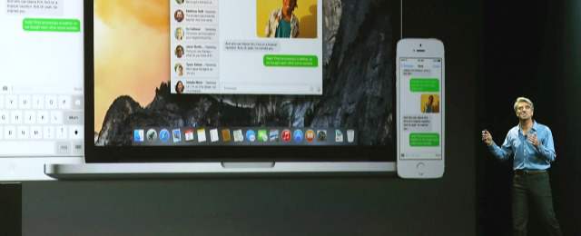 Apple revela sus nuevos sistema operativos | Craig Federighi vicepresidente de Apple presentando algunas de las novedades de la marca en sus sistemas operativos durante la Convención de Desarrolladores. FOTO AFP