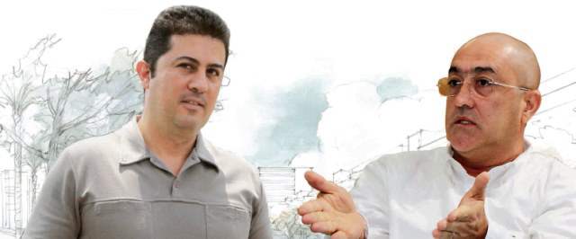 Área responde denuncias de "matoneo antisindical" | Víctor Mejía (izquierda) fue gestor del Comité Seccional de Sintrambiente y cuyo cargo como líder del programa de Diseño y Viabilización de Proyectos fue suprimido por el director del Área Metropolitana, Carlos Mario Montoya. FOTOS DONALDO ZULUAGA Y JULIO C. HERRERA