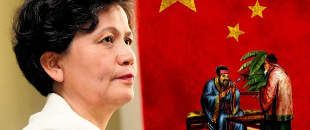 "Confucio" tiene a América Latina aprendiendo a hablar en chino | Xu Lin, directora de Hanban, adscrita al Gobierno chino, sabe que el potencial latinoamericano es grande para China. FOTO CORTESÍA FOTO ilustración margarita builes