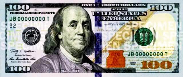 Billete de 100 dólares será más difícil de falsificar |