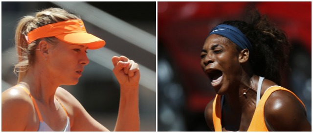Serena y Sharapova se han enfrentado en 14 ocasiones, con un demoledor balance de 12-2 favorable a la americana. FOTO AP