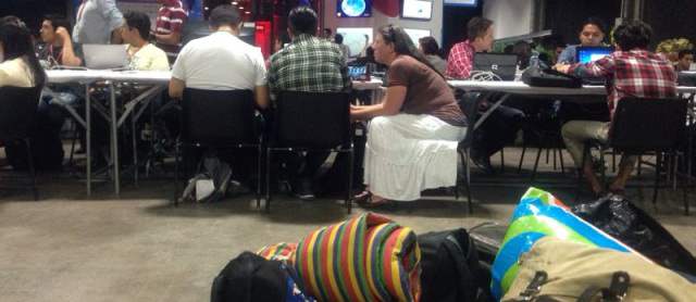 Inconformidad en Campus Party por falta de carpas | Foto Natalia Estefania Botero