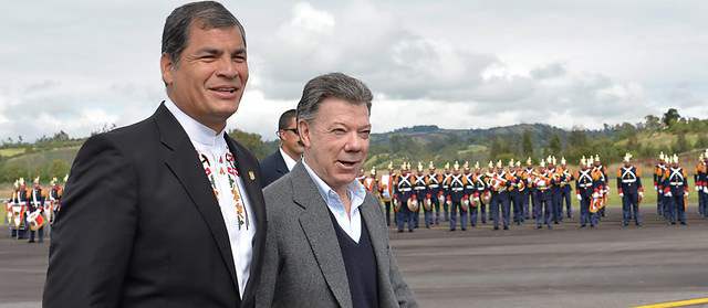 Ley de garantías: Rumichaca es la primera obra que Santos se abstiene de inaugurar | Foto Colprensa