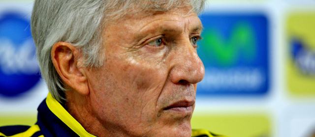 Foto Juan Antonio Sánchez. José Pekerman, técnico de la selección Colombia de mayores. FOTO CORTESÍA @FCFSeleccionCol