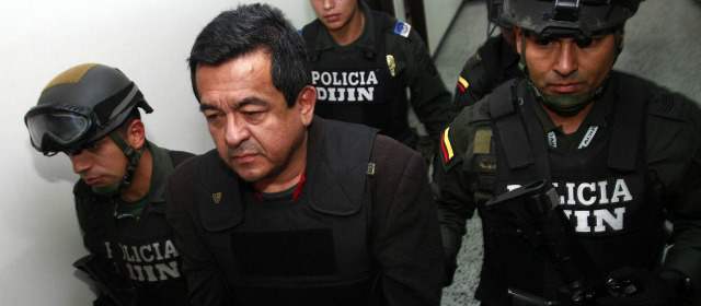 Pérez cuando fue detenido en 2011. FOTO COLPRENSA