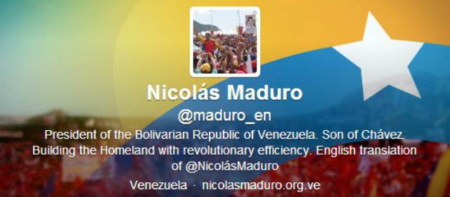 Nicolás Maduro ahora tuitea en cuatro idiomas
