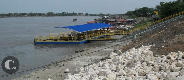 Academia cuestiona obras en el Magdalena | El proyecto tiene una inversión de 2,5 billones de pesos y comprende 908 kilómetros. FOTO MARÍA VICTORIA CORREA