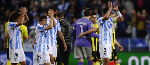 Málaga no pudo con el Borussia Dortmund en su casa | FOTO AP