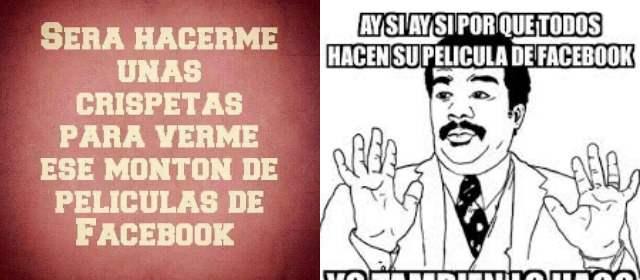 Las películas de Facebook son ridiculizadas por los usuarios | FOTOS CORTESÍA