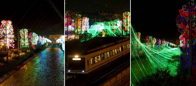 Medellín sigue en fase de pruebas para recibir la Asamblea Luci | Medellín fue elegida sede de Luci por su Alumbrado Navideño, sus implicaciones sociales y culturales, y la calidad de su alumbrado público. FOTOS EDWIN BUSTAMANTE