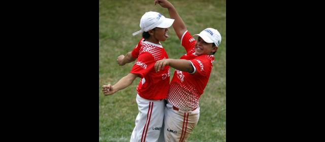 Los costeños van por el béisbol | Turbaco llevaba una campaña sin derrotas, pero por jugar con niños mayores no peleará por el título. FOTO MANUEL SALDARRIAGA