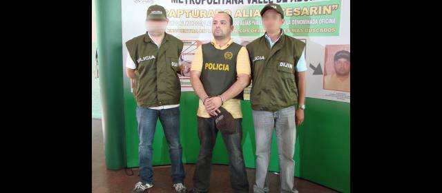 Más delitos y cárcel segura esperan a alias "Cesarín" | Alias "Cesarín" integró la "Oficina" y luego el "Clan de los Úsuga", según las autoridades que lo recapturaron en Turbo. FOTO ARCHIVO