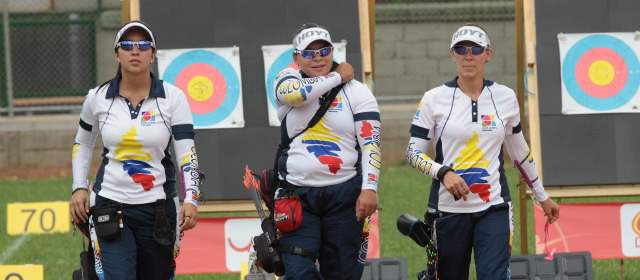 Alejandra y Sara se retan en la final de la Copa Mundo de arco | Sara López fue tercera en el ranquin de 2013, mientras que Alejandra Usquiano fue sexta. Hoy, a la final. FOTO HERNÁN VANEGAS