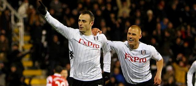El búlgaro (Izquierda) militó anteriormente en el Manchester United y el Tottenham, ambos de Inglaterra. FOTO CORTESÍA FULHAM UNITED.