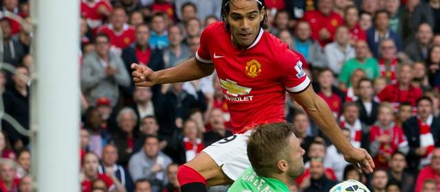 Falcao ilusionó en su debut con Manchester | FOTO AP