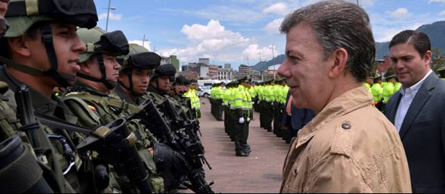 Bajar tasas de homicidio a un dígito es el reto en Bogotá: Presidente Santos