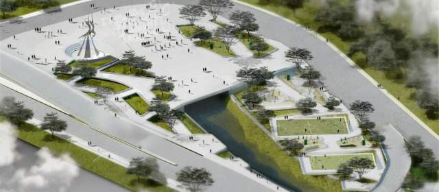 ¿Por qué remodelación del parque del Artista vale $25.000 millones? | Así quedará el parque del Artista, que será entregado en diciembre de este año. FOTO CORTESÍA